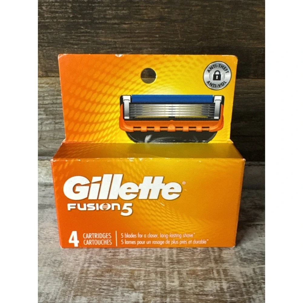Gillette‎ Fusion5 Power Razor Blades 4 Count Refill Pack NEW | MSRP = $25